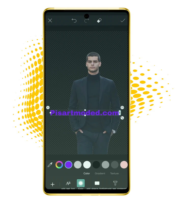 easy background changes, stylish text placement, and clean professional results that improve visual storytelling with PicsArt MOD APK